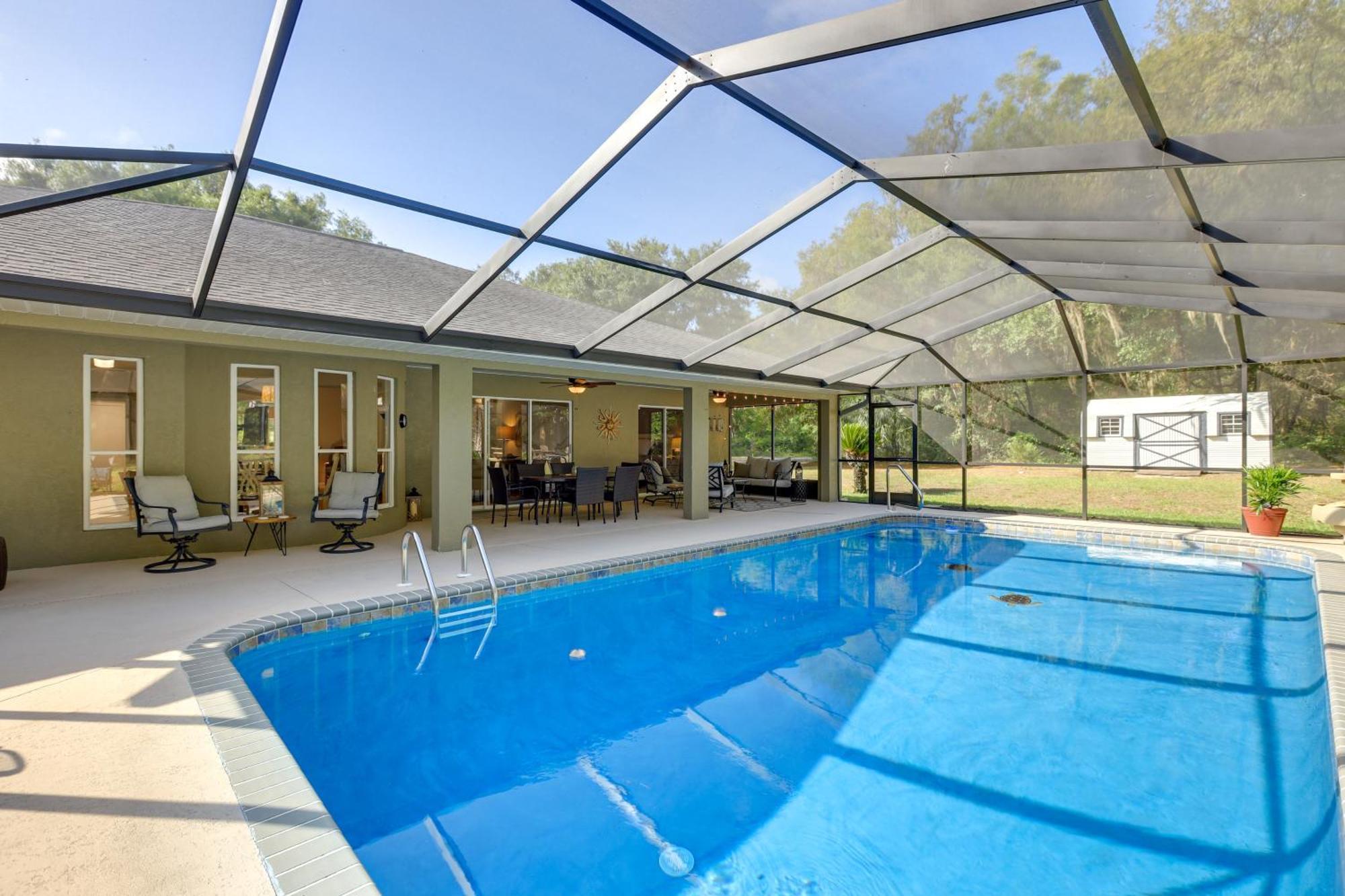 8 Mi To Rainbow Springs Dunnellon Area Home! Eksteriør bilde