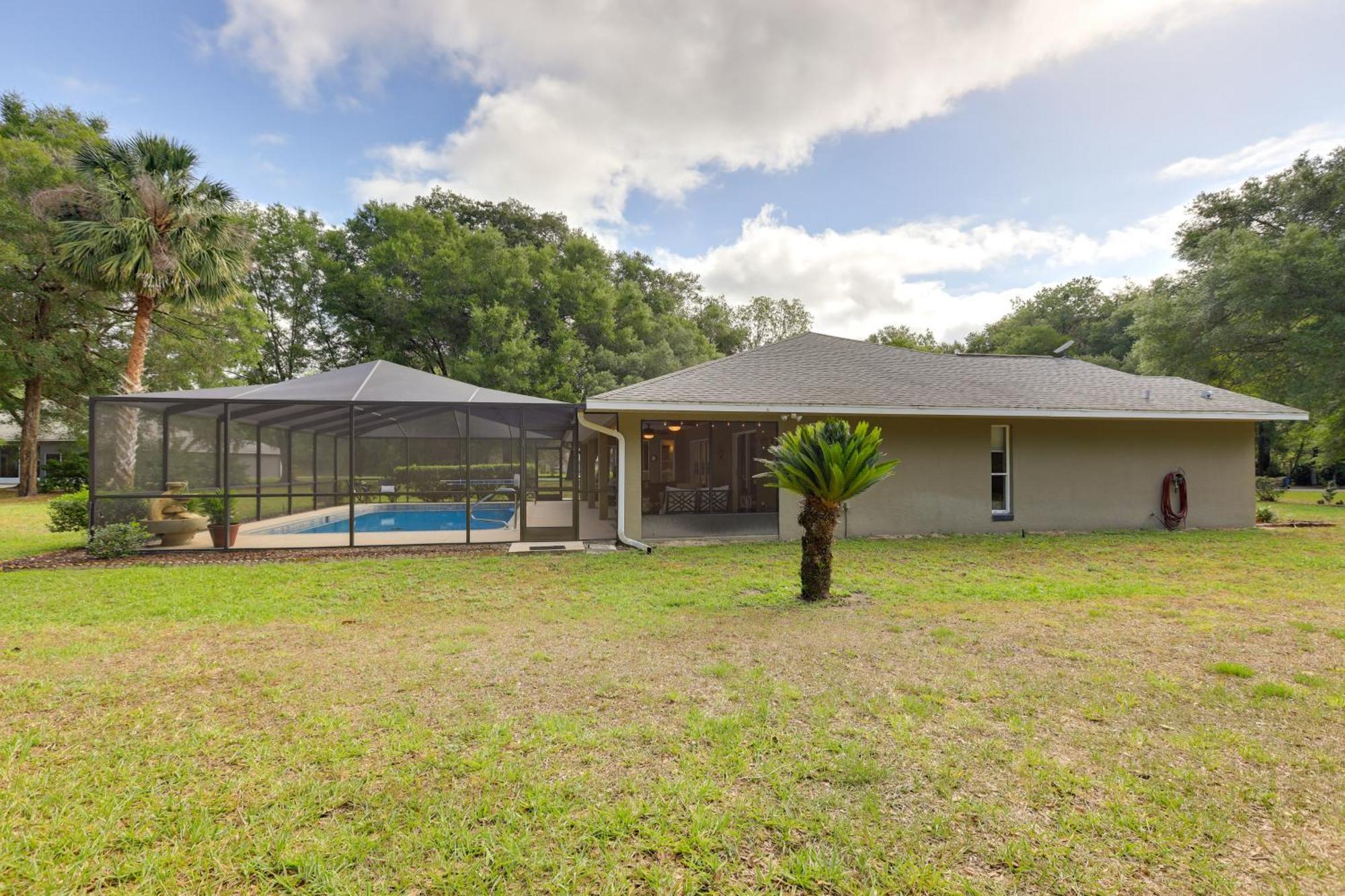 8 Mi To Rainbow Springs Dunnellon Area Home! Eksteriør bilde