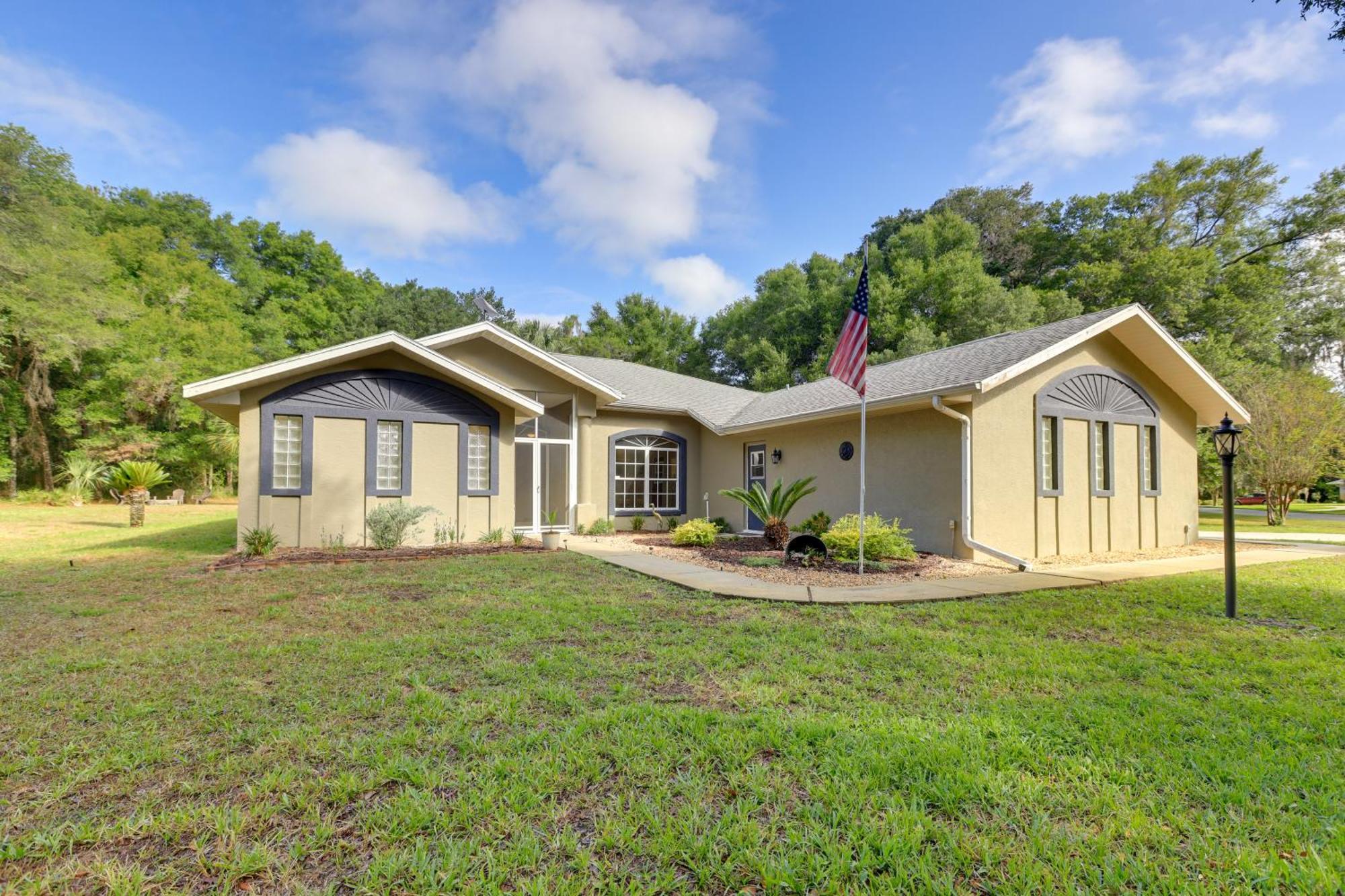 8 Mi To Rainbow Springs Dunnellon Area Home! Eksteriør bilde