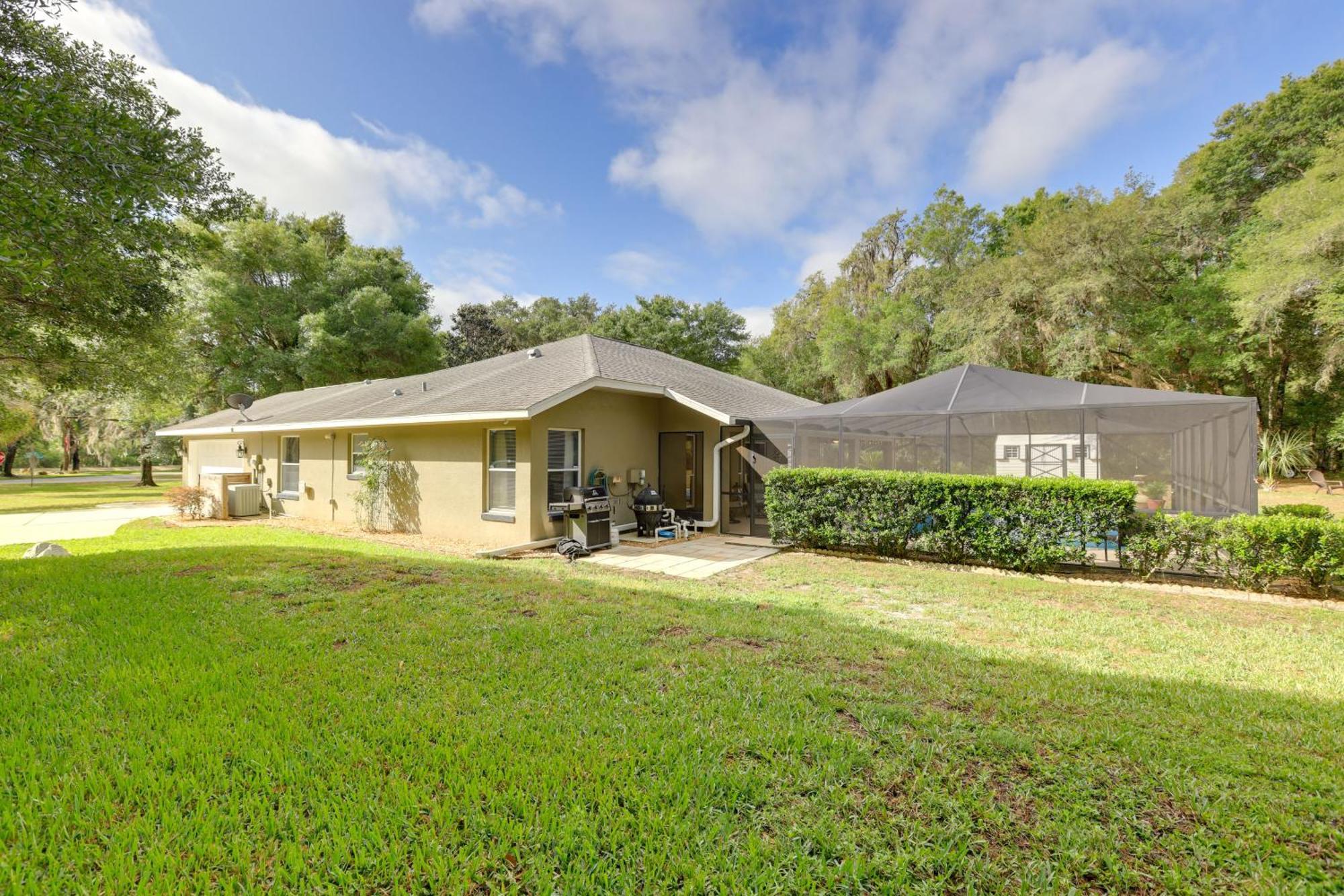 8 Mi To Rainbow Springs Dunnellon Area Home! Eksteriør bilde